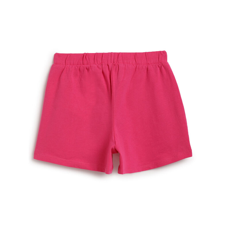 Girls Multicolor Printed Shorts (Pack Of 3) image number 5